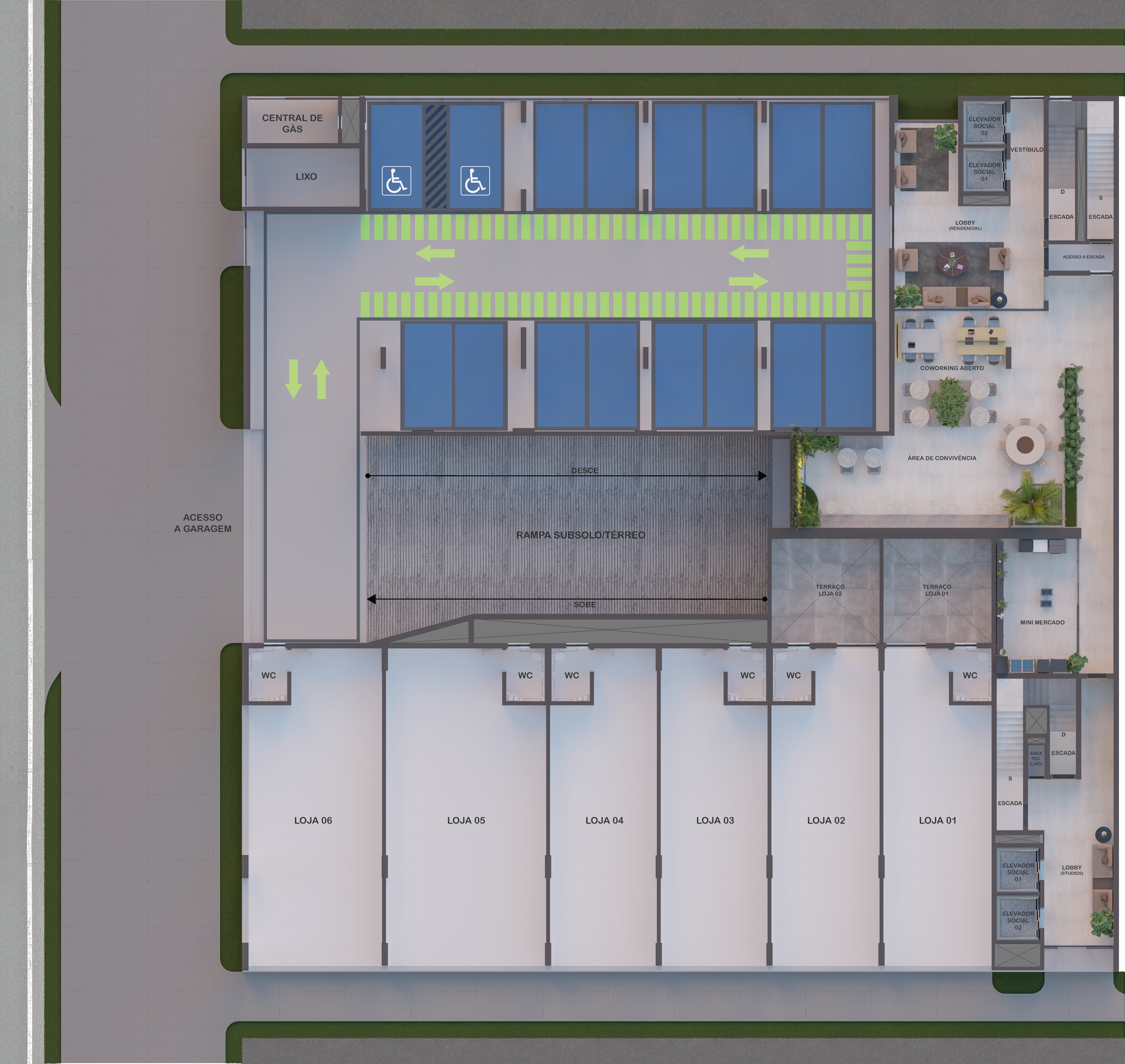 STUDIOS A PARTIR DE 30M² | 1 QUARTO 35 A 56M²  | LOJAS 75 A 568M² IDEAL PARA SHORT E  LONG STAY. O JEITO  INTELIGENTE DE  INVESTIR — foto 13