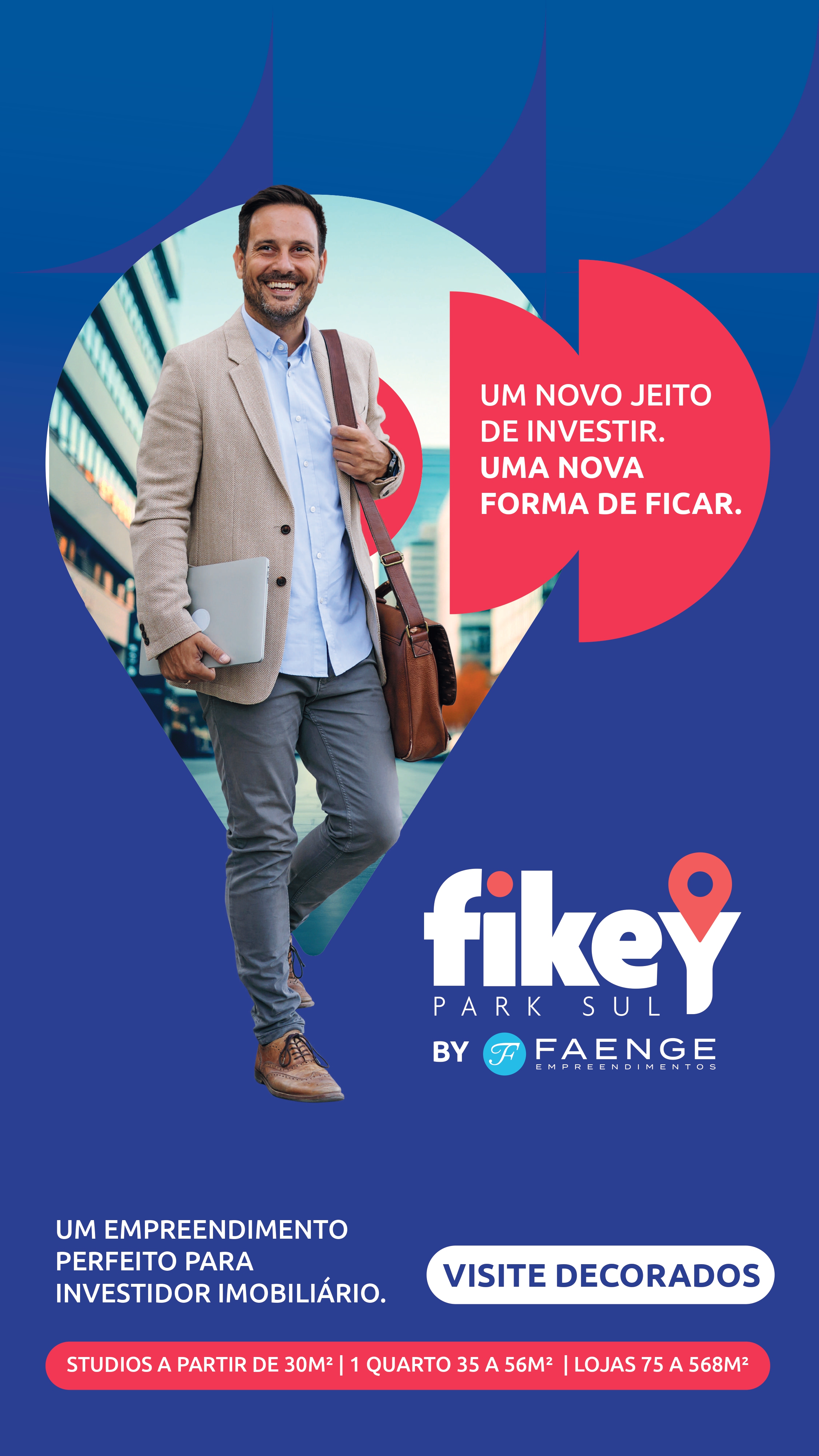 STUDIOS A PARTIR DE 30M² | 1 QUARTO 35 A 56M²  | LOJAS 75 A 568M² IDEAL PARA SHORT E  LONG STAY. O JEITO  INTELIGENTE DE  INVESTIR — foto 19