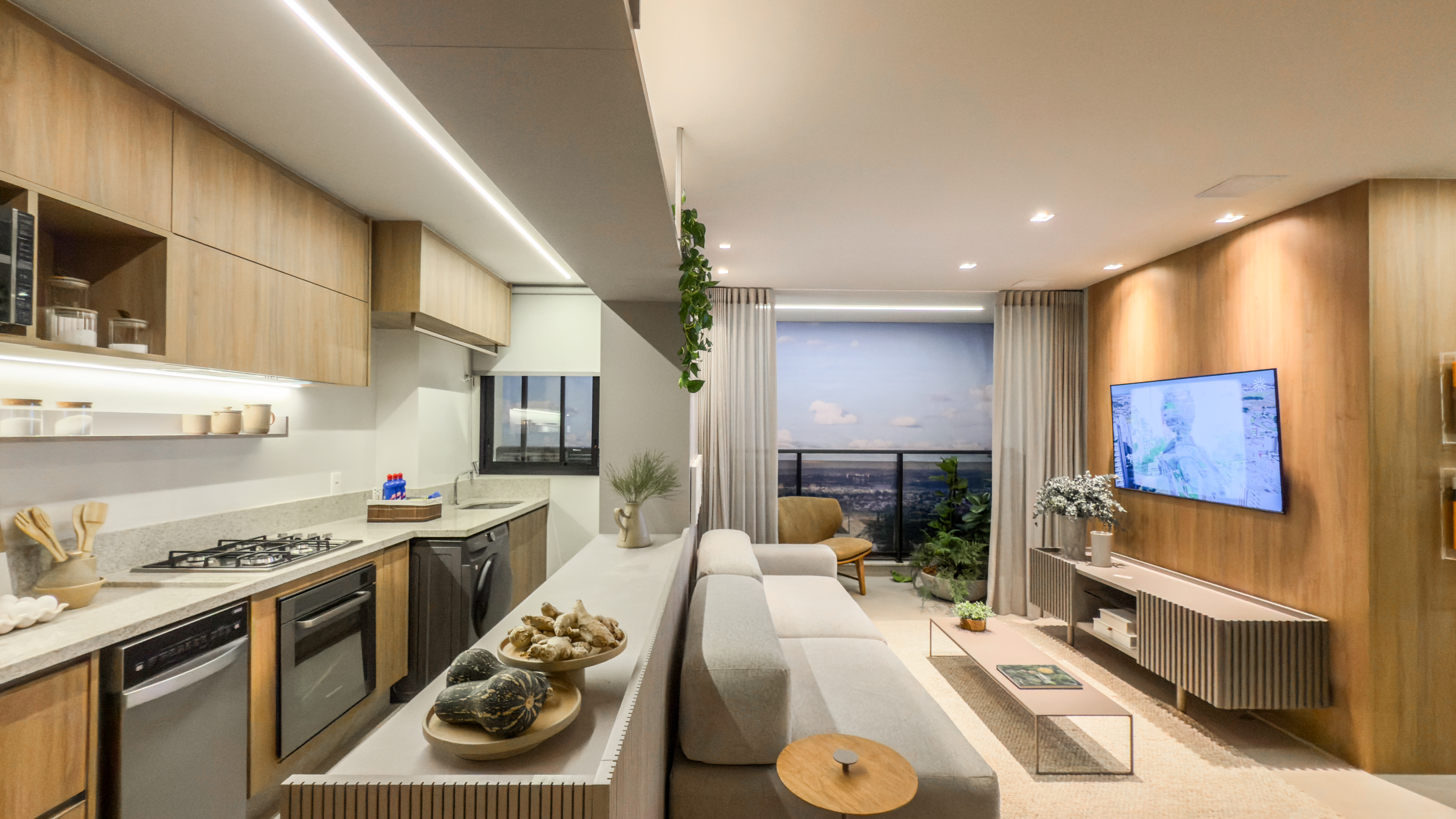 Apto 3 Qts 1 Suite 1 Suite | Varanda | Planta 77 m²| 1 Vaga | Lazer Completo | Viva Águas Claras Residencial Resort. — foto 7
