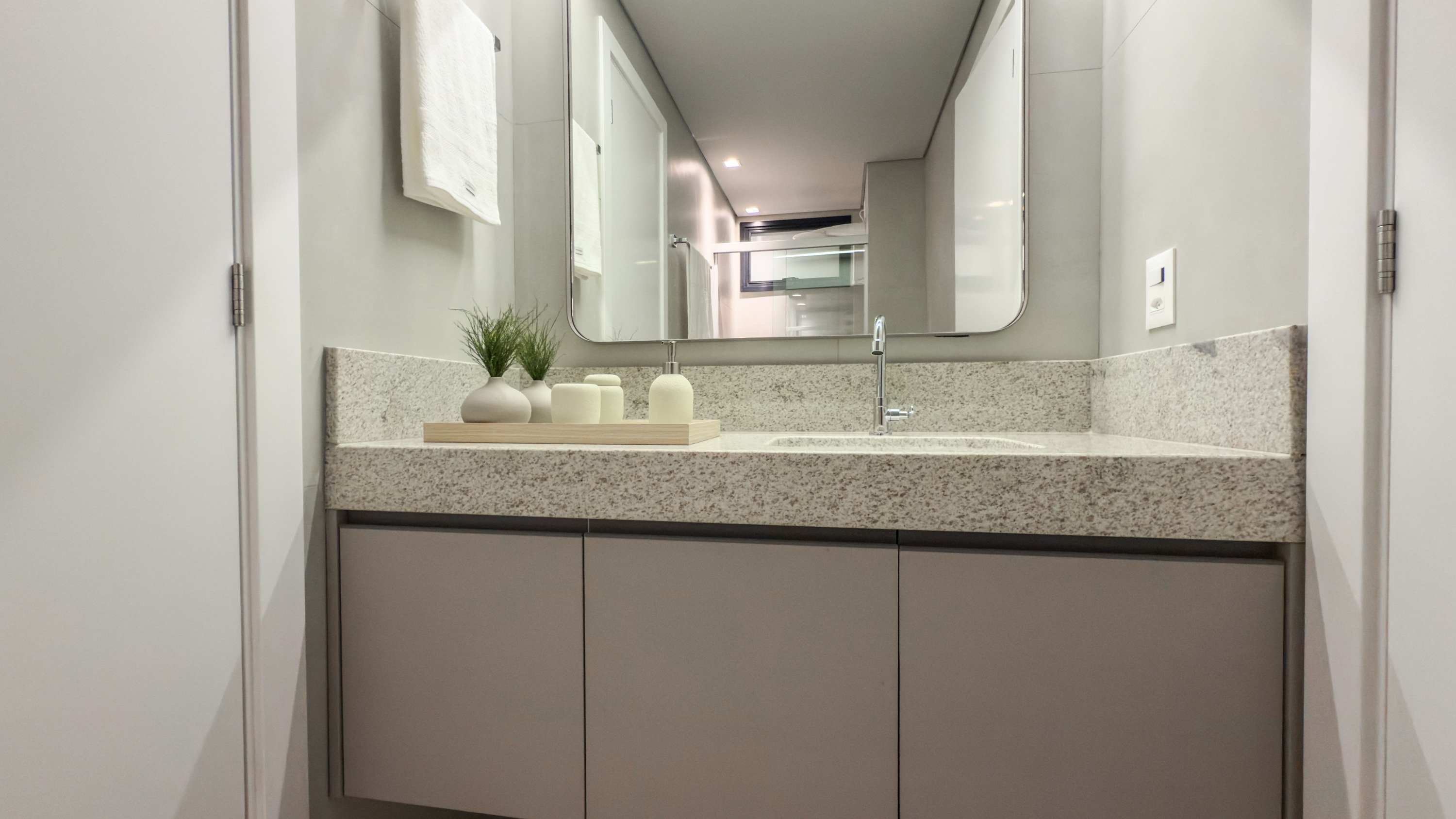 Apto 3 Qts 1 Suite 1 Suite | Varanda | Planta 77 m²| 1 Vaga | Lazer Completo | Viva Águas Claras Residencial Resort. — foto 22