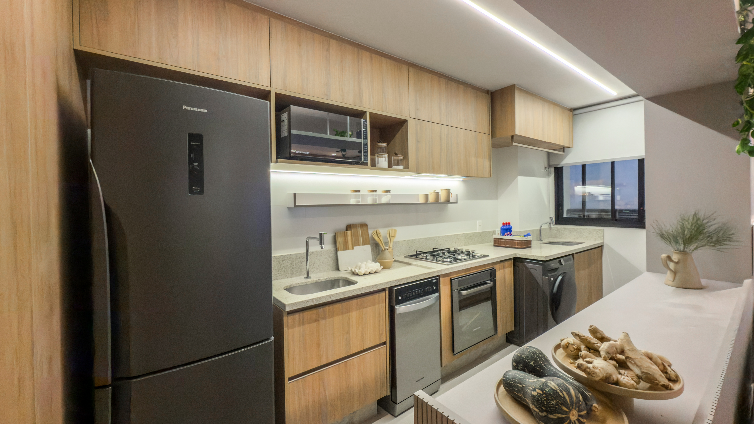 Apto 3 Qts 1 Suite 1 Suite | Varanda | Planta 77 m²| 1 Vaga | Lazer Completo | Viva Águas Claras Residencial Resort. — foto 8
