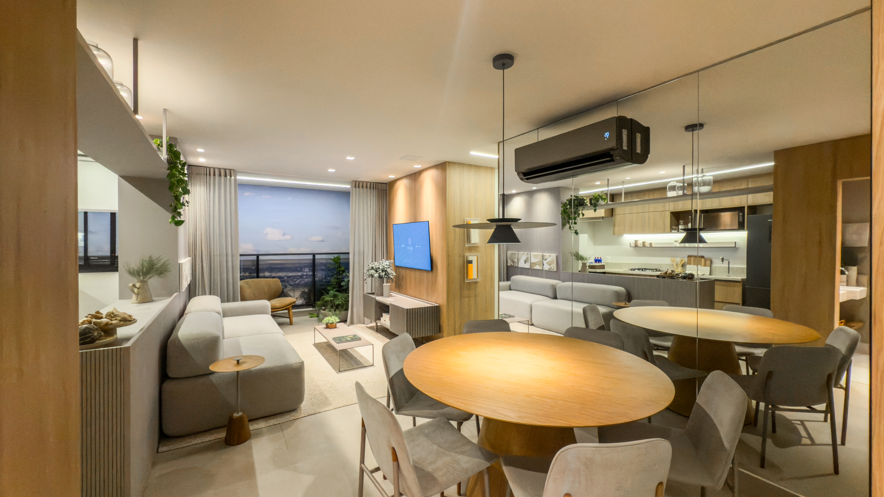 Apto 3 Qts 1 Suite 1 Suite | Varanda | Planta 77 m²| 1 Vaga | Lazer Completo | Viva Águas Claras Residencial Resort. — foto 3