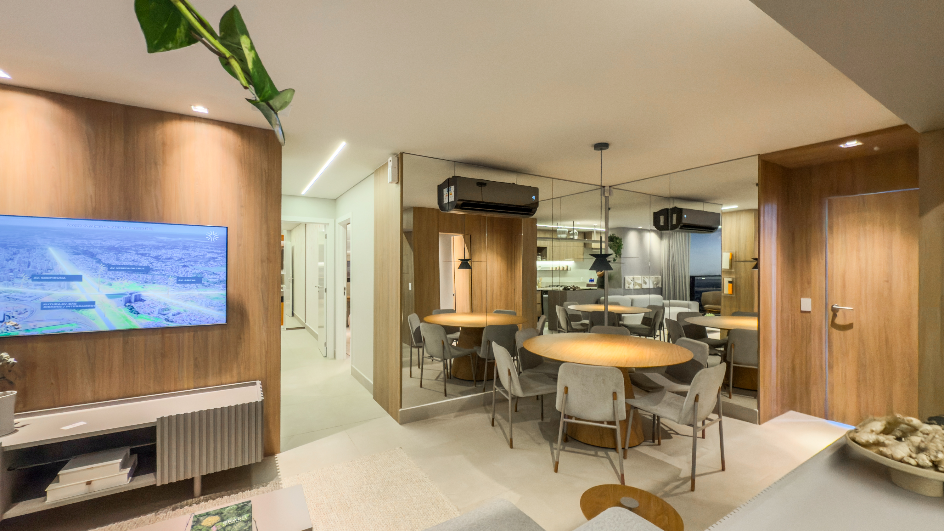 Apto 3 Qts 1 Suite 1 Suite | Varanda | Planta 77 m²| 1 Vaga | Lazer Completo | Viva Águas Claras Residencial Resort. — foto 13