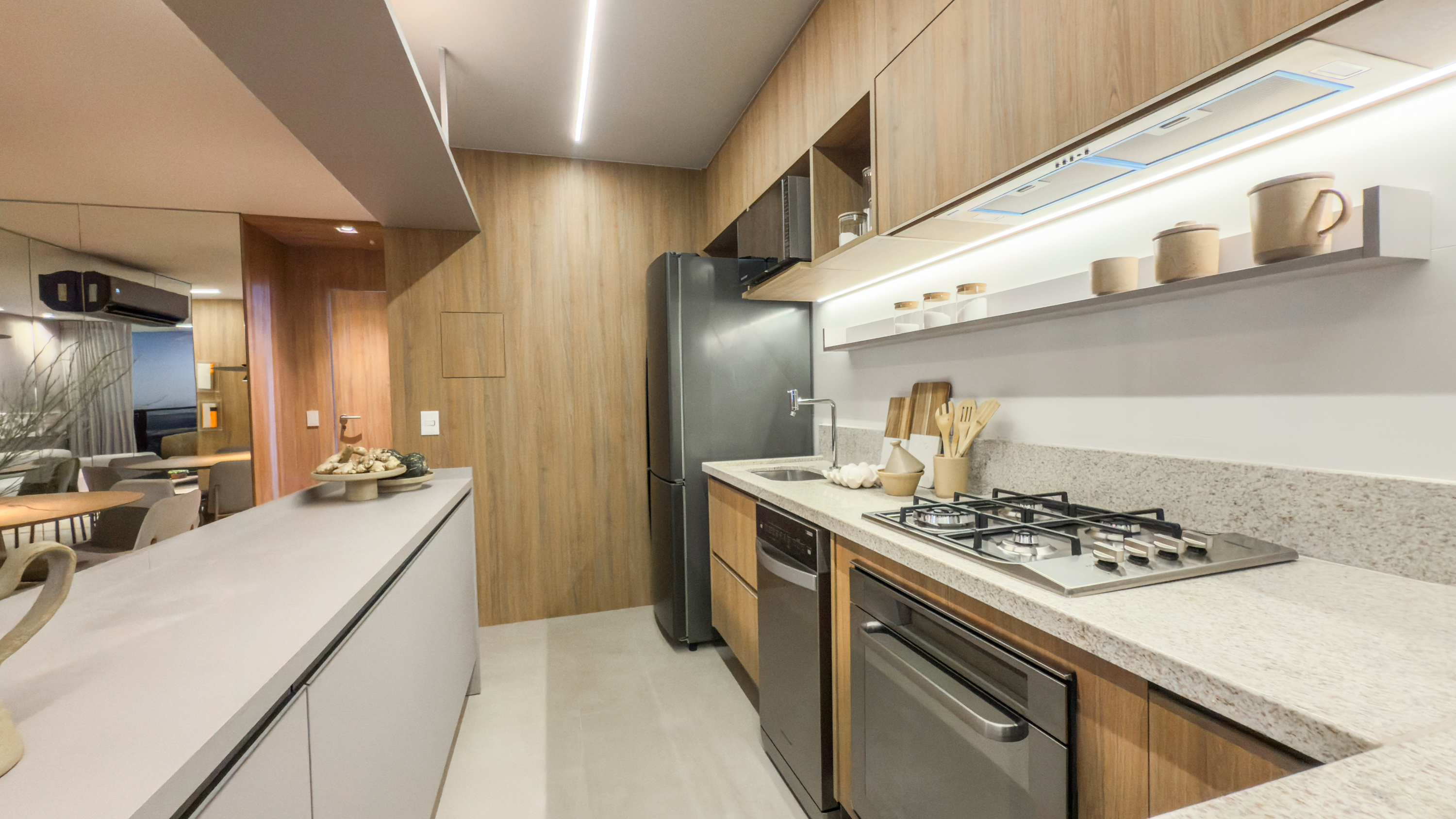 Apto 3 Qts 1 Suite 1 Suite | Varanda | Planta 77 m²| 1 Vaga | Lazer Completo | Viva Águas Claras Residencial Resort. — foto 11