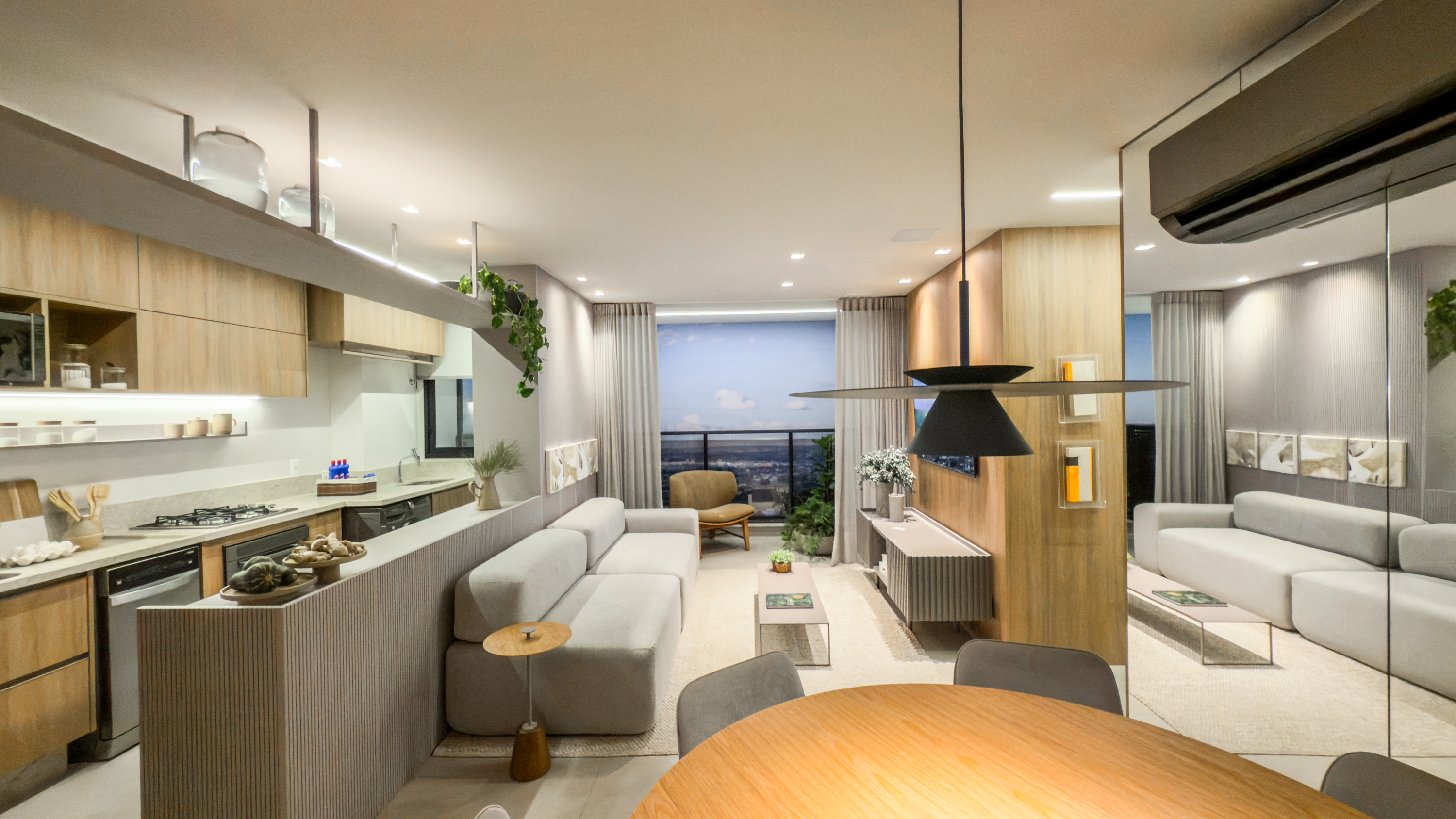 Apto 3 Qts 1 Suite 1 Suite | Varanda | Planta 77 m²| 1 Vaga | Lazer Completo | Viva Águas Claras Residencial Resort. — foto 4