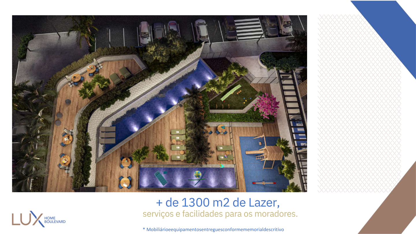 Lux Home Boulevard 3 Qts 1 Suite 1 ou 2 Vgs | Lazer Completo — foto 7