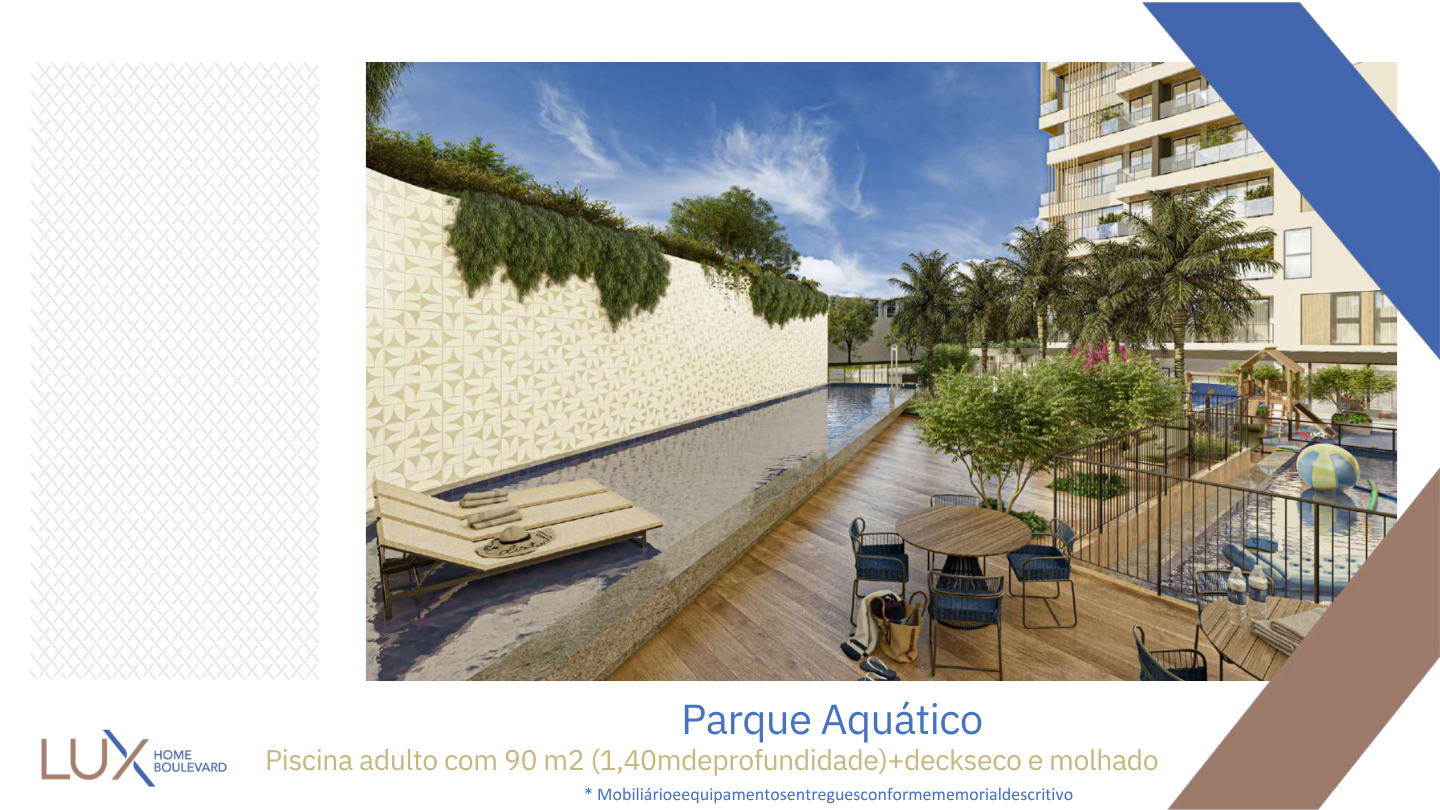 Lux Home Boulevard 3 Qts 1 Suite 1 ou 2 Vgs | Lazer Completo — foto 9